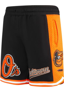 Pro Standard Baltimore Orioles Youth Black Classic Chenille Shorts
