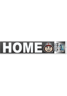 Ohio State Buckeyes Brutus Home Auto Decal - Red
