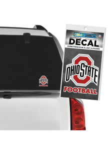 Ohio State Buckeyes Sport Name Auto Decal - Red