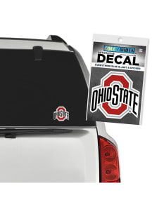Ohio State Buckeyes Athletic O Design Auto Decal - Red