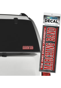 Ohio State Buckeyes Marching Band Auto Decal - Red