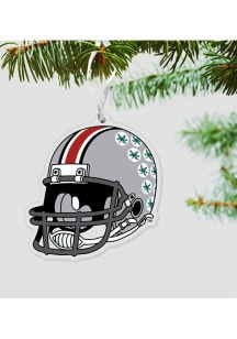 Ohio State Buckeyes Football Helmet Ornament - Red