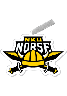 Northern Kentucky Norse Mascot Ornament - Black