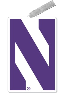 Northwestern Wildcats Mascot Ornament - Purple