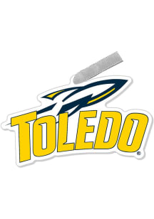 Toledo Rockets Mascot Ornament - Blue