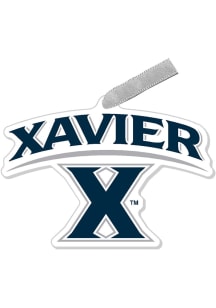 Xavier Musketeers Mascot Ornament - Navy Blue