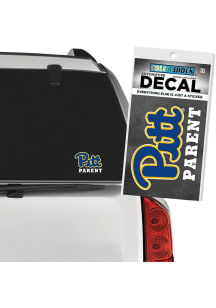 Pitt Panthers Primary Auto Decal - Yellow