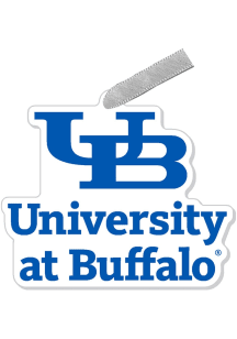 Buffalo Bulls Logo Ornament - Blue