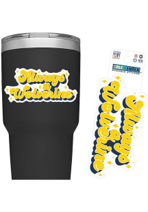 Michigan Wolverines Always 3in Durable Stickers - Blue