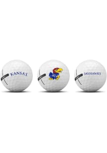 Kansas Jayhawks 3 Pack Golf Balls