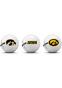 Iowa Hawkeyes 3 Pack Golf Balls