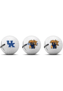 Kentucky Wildcats 3 Pack Golf Balls