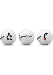 Cincinnati Bearcats 3 Pack Golf Balls