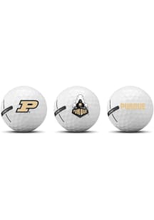 Purdue Boilermakers 3 Pack Golf Balls