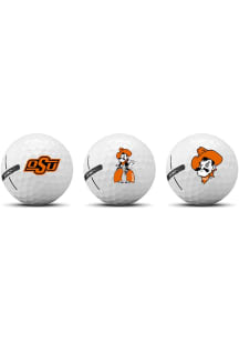 Oklahoma State Cowboys 3 Pack Golf Balls
