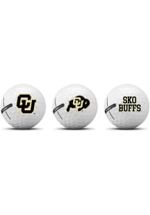 Colorado Buffaloes 3 Pack Golf Balls