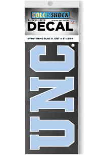 North Carolina Tar Heels Licensed Mark Auto Decal - Light Blue