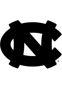 North Carolina Tar Heels Main Blackout Auto Decal - Light Blue