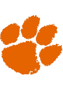 Clemson Tigers Main Mark Auto Decal - Orange