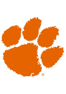 Clemson Tigers 4in Main Mark Magnet