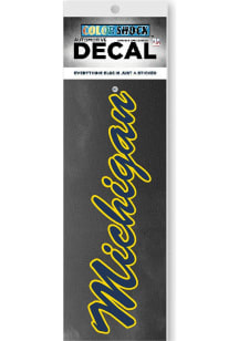 Michigan Wolverines Licensed Mark Auto Decal - Blue