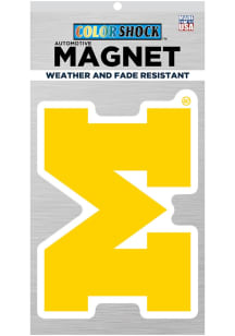 Michigan Wolverines 4in Main Mark Magnet