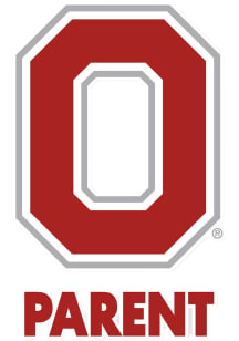Ohio State Buckeyes Parent Auto Decal - Red