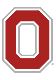 Ohio State Buckeyes 6in Main Mark Magnet