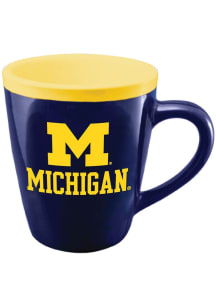 Michigan Wolverines 18oz Sophia Ceramic Mug - Blue