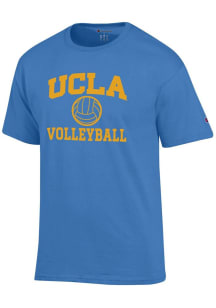 Champion UCLA Bruins Light Blue Volleyball Icon Jersey Short Sleeve T Shirt