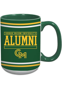 George Mason University 15oz Alumni Java Ceramic Mug - Green