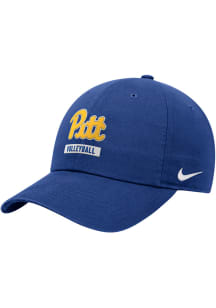 Nike Pitt Panthers Volleyball Club Cap Adjustable Hat - Blue