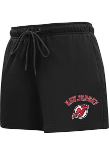 Pro Standard New Jersey Devils Womens Black Classic Chenille Shorts
