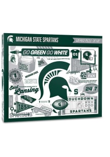 Michigan State Spartans Scrapbook Puzzle