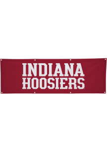 Indiana Hoosiers 2' x 6' Banner - Crimson