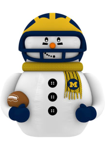 Michigan Wolverines White Outdoor Inflatable team logo