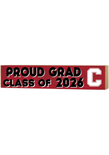KH Sports Fan Cornell Big Red Class of 2026 Block Sign - Red