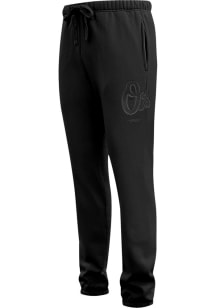 Pro Standard Baltimore Orioles Mens Black Neutral Sweatpants