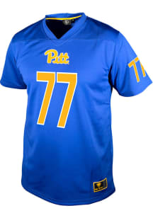 Jackson Brown  Genuine Collective Pitt Panthers Blue Football NIL Football Jersey