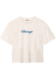 Where I’m From Chicago Womens Natural The Windy City Short Sleeve T-Shirt