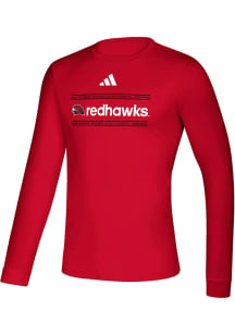 Adidas Miami RedHawks Red Heat Seal Creator Long Sleeve T-Shirt