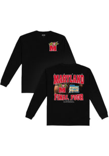 SLAM Maryland Terrapins Black Basketball 2002 Final Four Long Sleeve T Shirt
