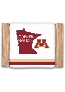 Minnesota Golden Gophers 4 pack Coaster -