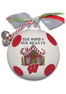 Wisconsin Badgers Gingerbread Decor