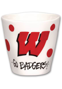 Wisconsin Badgers Wobble Ceramic Mug -