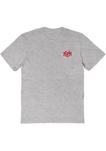 Vive La Fete New Mexico Lobos Womens Grey Impressions Short Sleeve T-Shirt
