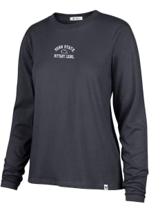 47 Penn State Nittany Lions Womens Navy Blue Spirited Arch LS Tee