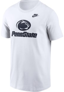 Nike Penn State Nittany Lions White Throwback Short Sleeve T Shirt