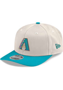New Era Arizona Diamondbacks Alt A logo Stretch Snap 9SEVENTY Adjustable Hat - White