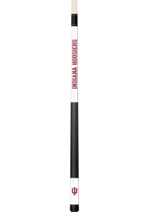Indiana Hoosiers White Laser Pool Cue